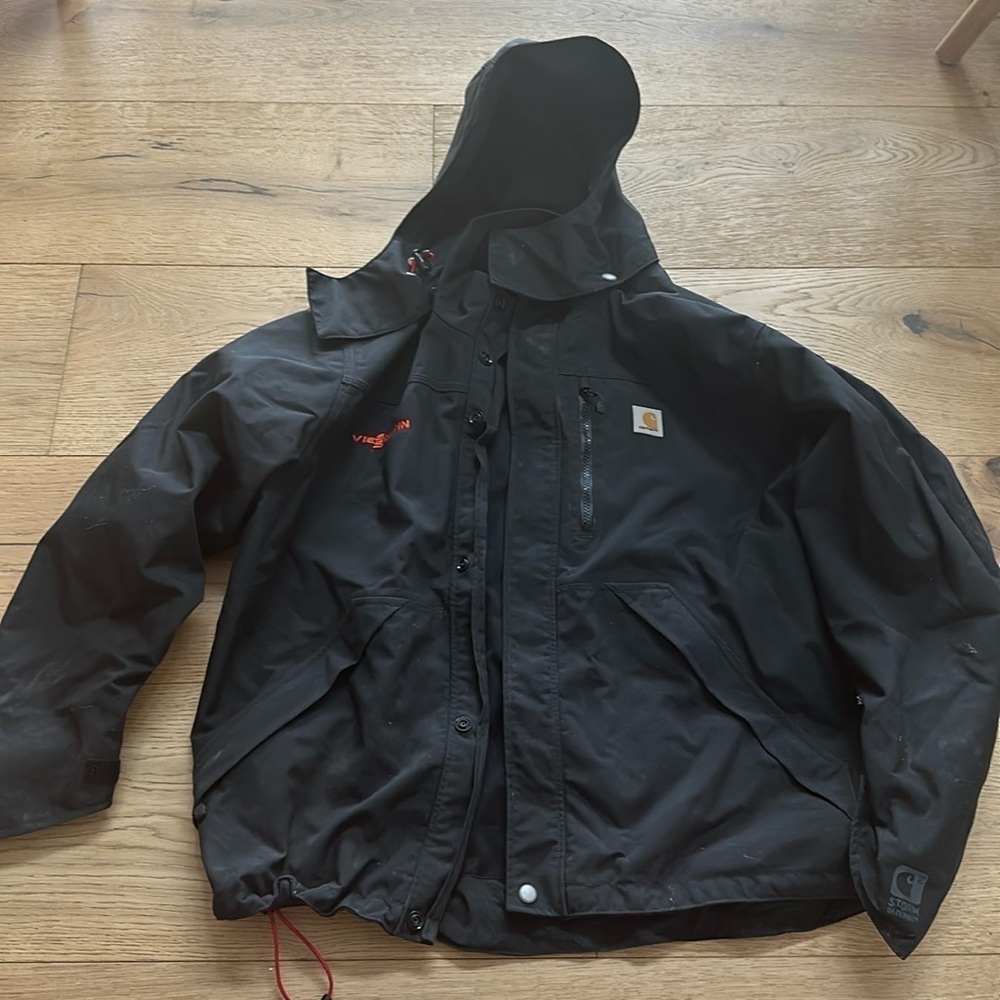 Carhartt storm defender jacket men’s large black